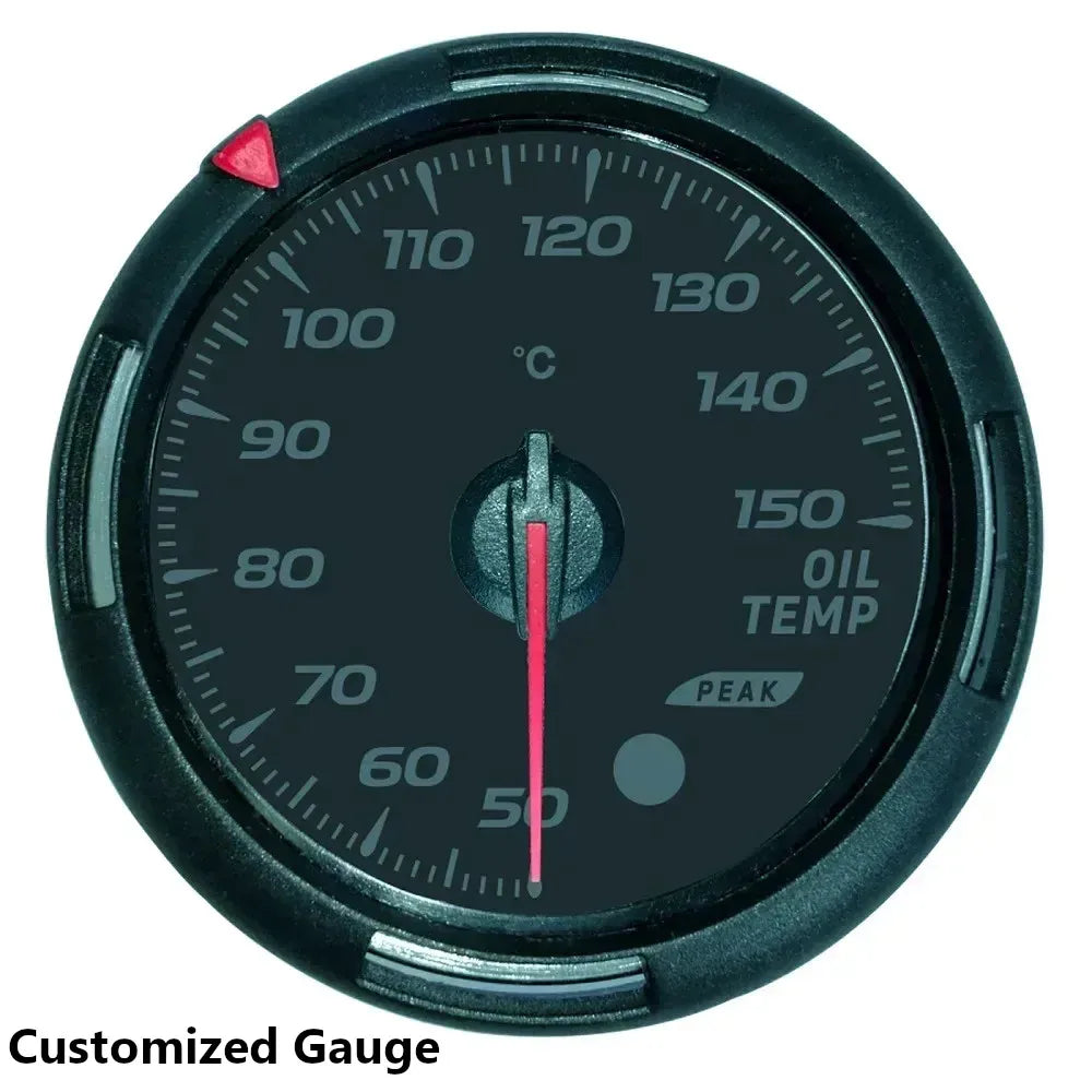 Customized 60mm Turbo Boost Pressure Gauge with 64-Color Backlight | Car Gauge Set lifestyle view