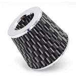 76MM 3 Inch High Flow Cold Air Intake Filter | Universal Induction Kit for Vehicles additional angle