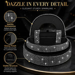Rhinestone Car Phone Holder Universal Air Vent Mobile Phone Stand Mount Auto Interi additional angle