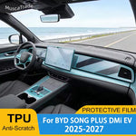 For BYD SONG PLUS DMi EV 2025 2026 PPF Protection Film Car Accessories Transparent TPU LCD Navigatio