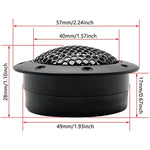 Car High Fidelity Stereo Speaker Tweeter - Car Modified Car Audio Silk Dome Tweeter additional angle