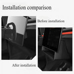 Under Screen Storage Box for Tesla Cybertruck 2024-2025 Central Control Hidden Storage Hanging Box O