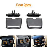 Car Interior Accessories Front / Rear Center A/C Air Conditioning Vent Outlet Tab Clip Repair Kit for BMW X5 E70 X6 E71 E72
