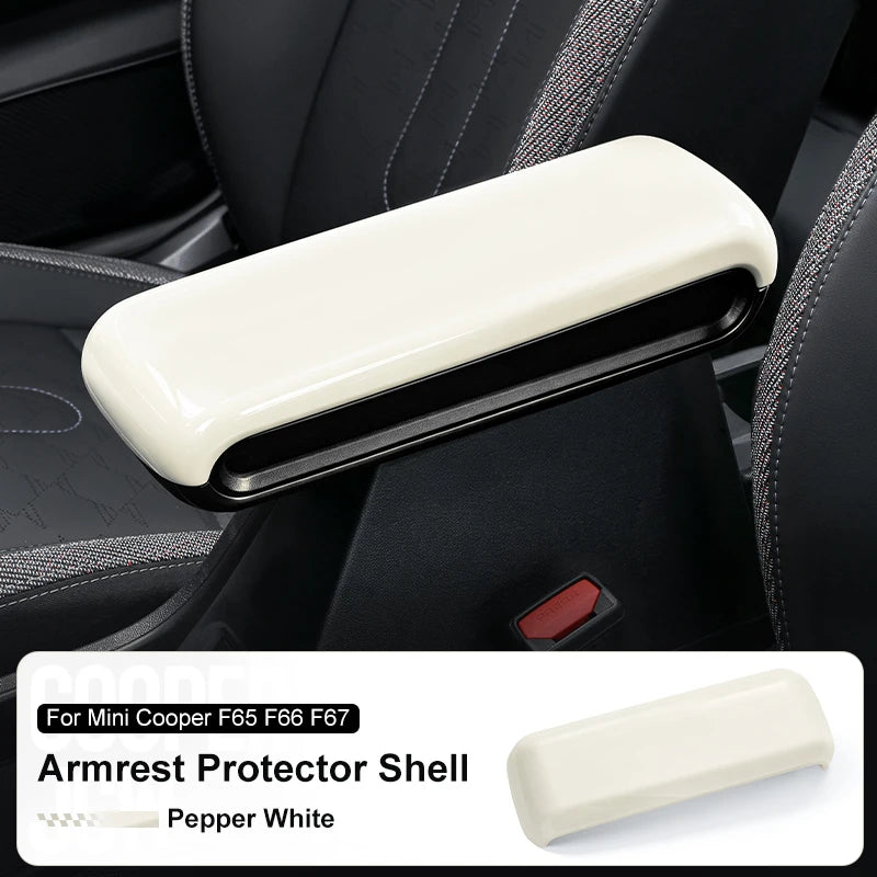 Car Center Console Stowing Tidying Armrest Box Panel Trim Cover For MINI COOPER S F66 alternate view