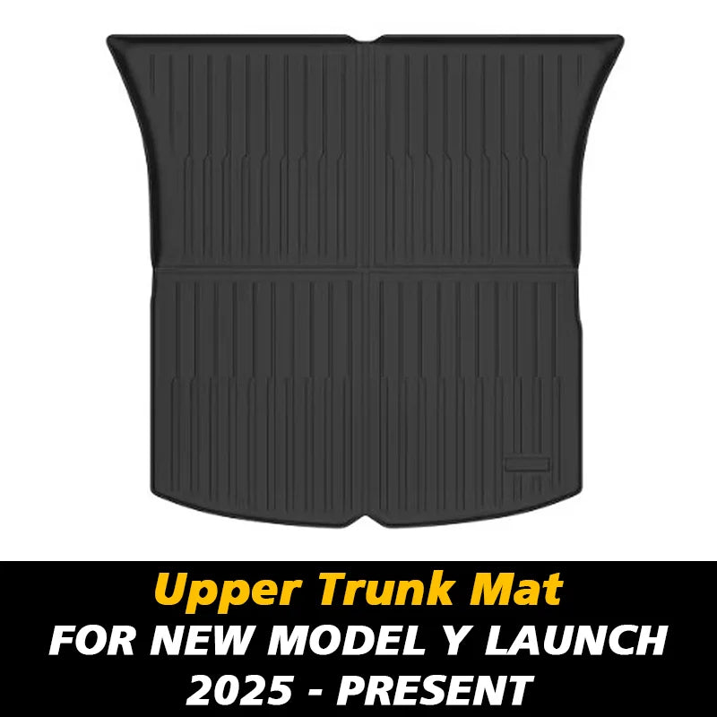 TPE Floor Mats and Cargo Liner for Tesla Model Y Juniper 2025+ | All Weather Trunk additional angle