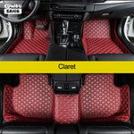 CUWEUSANG Custom Car Floor Mats For Mitsubishi Pajero Sport Auto Carpets Foot Coche Accessorie