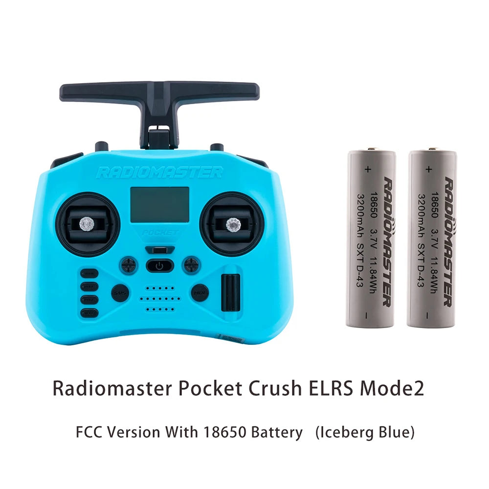 RadioMaster Pocket Crush Preinstalled EdgeTX ExpressLRS Hall Gimbal Transmitter Remot alternate view