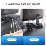 Car Rear Headrest Hook Phone Holder Bracket detail view
