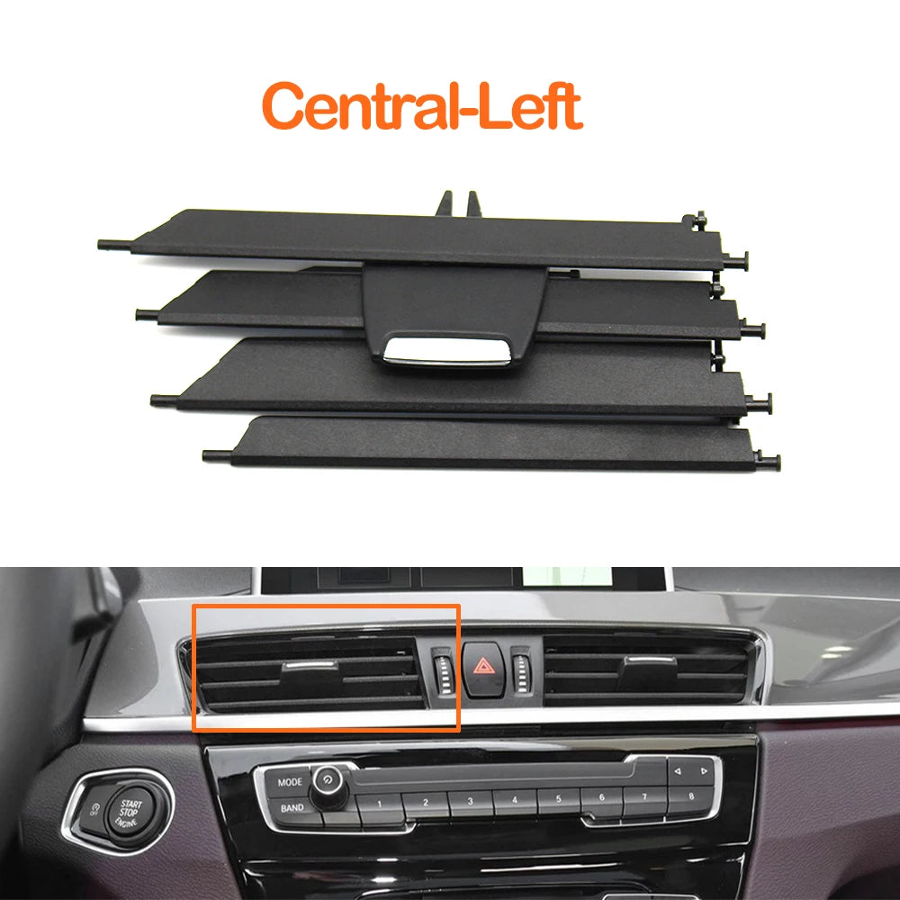 Front Middle Left Right Dashboard Air Conditioning AC Vent Outlet Grill Slider Clip For BMW X1 X2 2 Series F48 F49 F39 F45 F46
