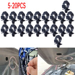5-20PCS Car Wiring Harness Fastener Multifunction Cable Fixed Buckle Cable Ties Manager Route Cable Clamp Fixed Retainer Clip