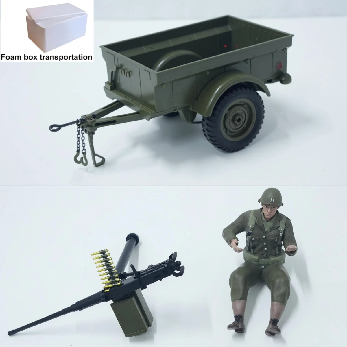 JJRC C8815 RC Car Parts Willis Accessories Original Factory Upgrade Part Trailer Gu additional angle