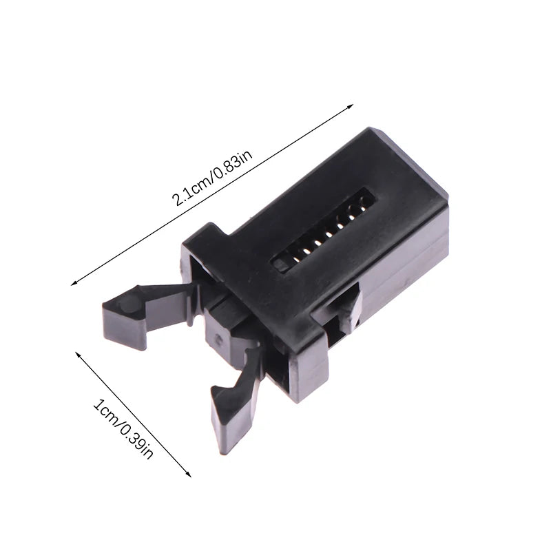 10pcs Trash Can Plastic Lock Self-Locking Switch Replacement Catch Compatible Touch additional angle