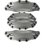4Pcs Metal Car Wheel Caliper Covers Brake Caliper Anti Dust Protective Disc Shell for alternate view
