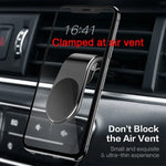 Magnetic Car Phone Holder Universal Air Vent Mount Metal detail view