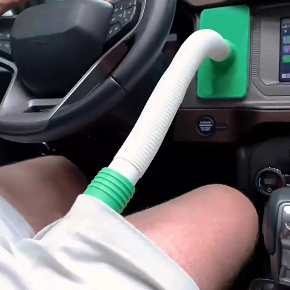 Car AC Vent Extender with Clip Portable AC Extension Tube Wear Resist Vehicle Directs Cool Tube for Men Boyfriends