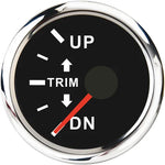 52mm Marine Trim Tilt Indicator Meter | 2 Inch Boat Trim Gauge for Inboard Outboard Engi detail view