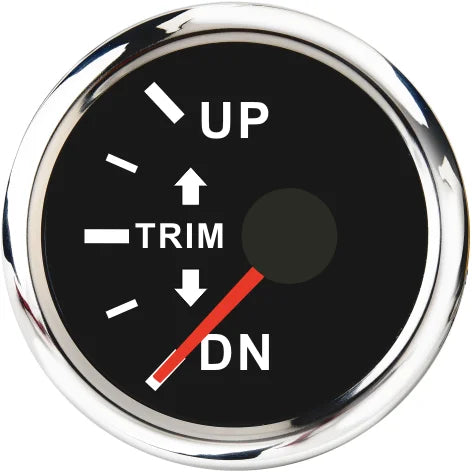 52mm Marine Trim Tilt Indicator Meter | 2 Inch Boat Trim Gauge for Inboard Outboard Engi detail view