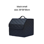 Car Trunk Organizer Box, Large Capacity, Auto Multiuse Tools, Storage Bag, Stowing, Tidy detail view
