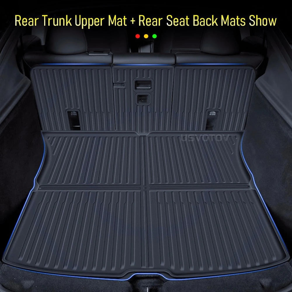 Tesla Model Y Juniper 2025–2026 Floor Mats | Complete Interior Protection lifestyle view