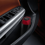 Portable Mini Car Storage Box Car Trash Can With Lid Garbage Waterproof Box Mobile Trash Bin