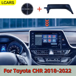 Magnetic Car Mount Adjustable Phone Holder Fit For Toyota CHR 2018-2022 Center Console Screen Navigation Support Stand Accessory