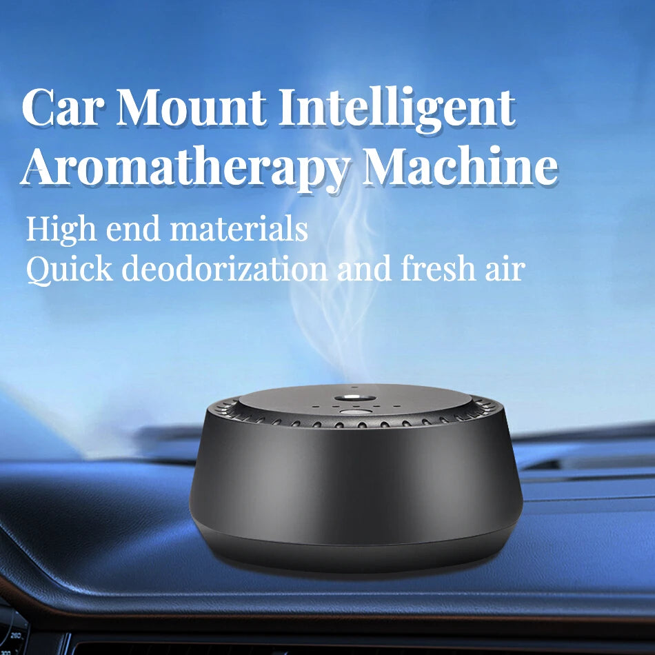 Car Mounted Intelligent Spray Car Air Freshener | Long-Lasting Alloy Car Fragrance