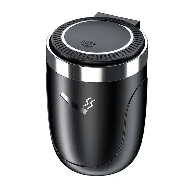 Car Ashtray With LED Light Alloy Cup