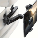 Universal Car Headrest Tablet Mount | Hands-Free Backseat Entertainment for iPads and Cell Phones