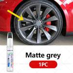Tesla Wheel Scratch Repair Pen | Matte Black Dark Gun Gray Silver Multiple Colors Pai lifestyle view