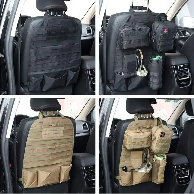 Car Seat Back Organizer Storage Pouch | Nylon