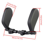 Car Neck Headrest Pillow Cushion Seat Memory Foam Pad Sleep Side Head Telescopic Su additional angle