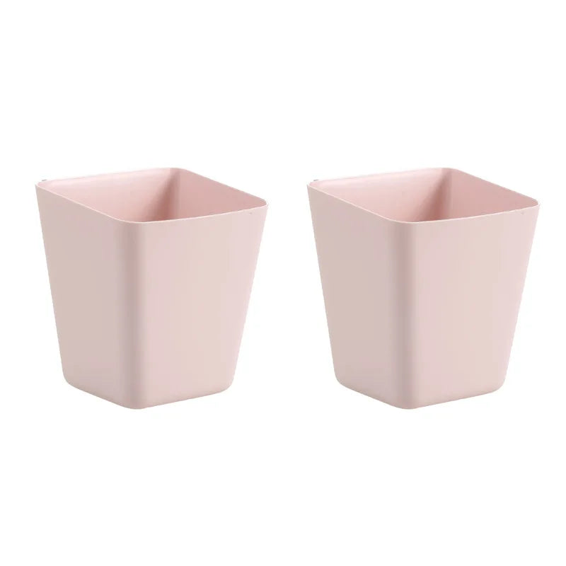 1/2pcs desk trolley hanging beauty car storage box hanging container Desk pen container storage bucket