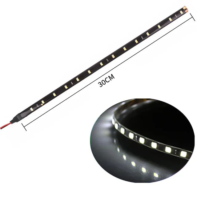 2 LED Strip Light 30CM 12V IP67 Waterproof detail view
