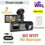 WiFi Dash Cam for Car | 1080P Video Recorder HD Front Rear View close-up view