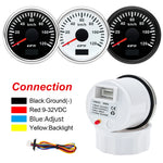 GPS Speedometer Gauge 52mm | 7 Color Backlight GPS Meter for Car Marine Boat 12V 24V alternate view