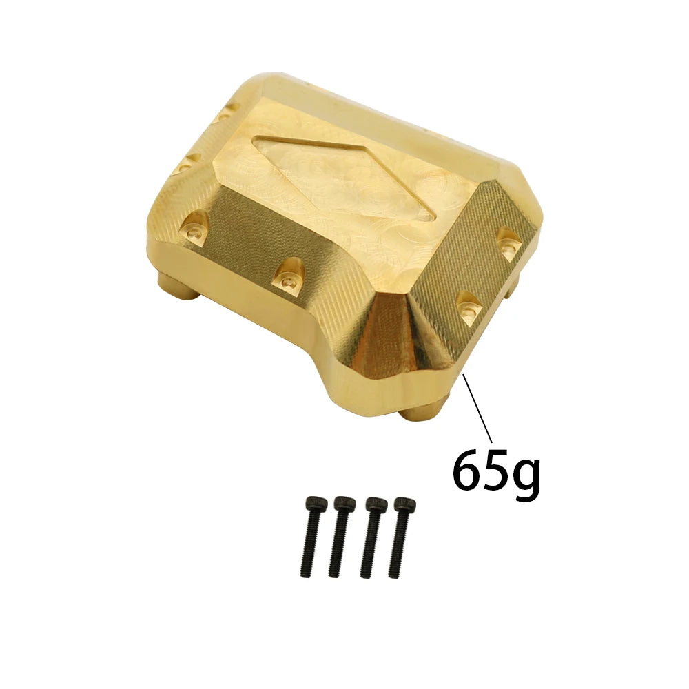 1/10 Brass Counter Weight Set for TRX4 TRX6 Portal Axle lifestyle view