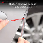 5m Car Door Edge Guards Clear Rubber Seal Protector U Shape Edge Trim Transparent Auto Door Edge Pro