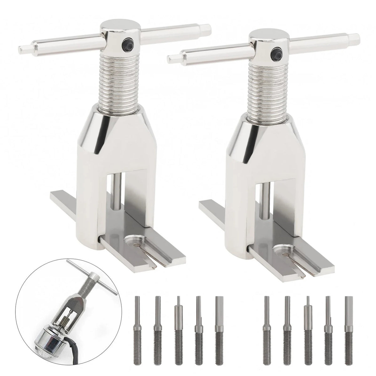 Motor Pinion Gear Puller Remover Iron Five Pins detail view