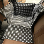CAWAYI KENNEL Dog Car Seat Cover | Pet Carrier Travel Mat for Back Seat Hammock detail view