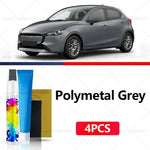 Car Paint Repair Pen For 2022-2025 MAZDA 2 Paint Scratch Repair Accessories 4PCS White A detail view
