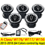 For Mercedes Benz Accessories A W176 CLA W117 C117 W156 GLA 12/64 Color Ambient LED T lifestyle view