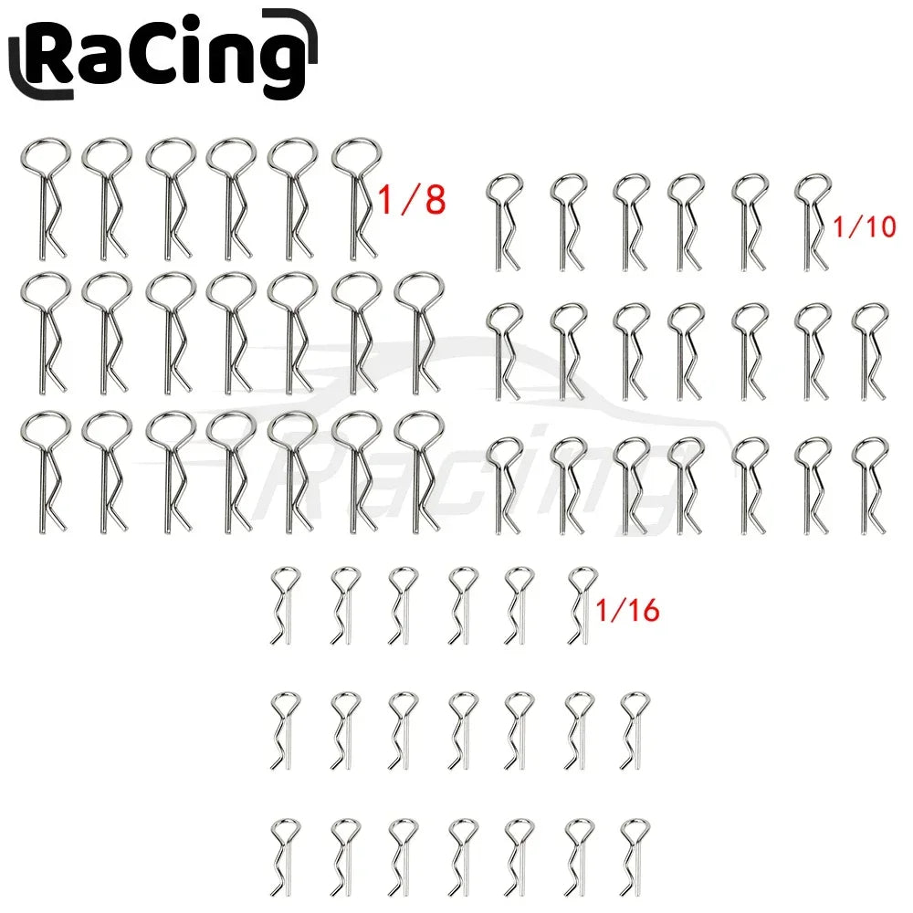 RC Car Body Shell R Clips 20/50 Pcs alternate view