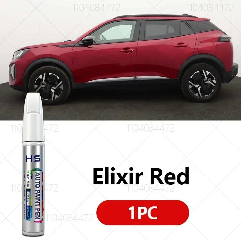 Paint Repair Pen Touch Up Scratch Remover DIY Auto Accessories Black White Grey Blu additional angle