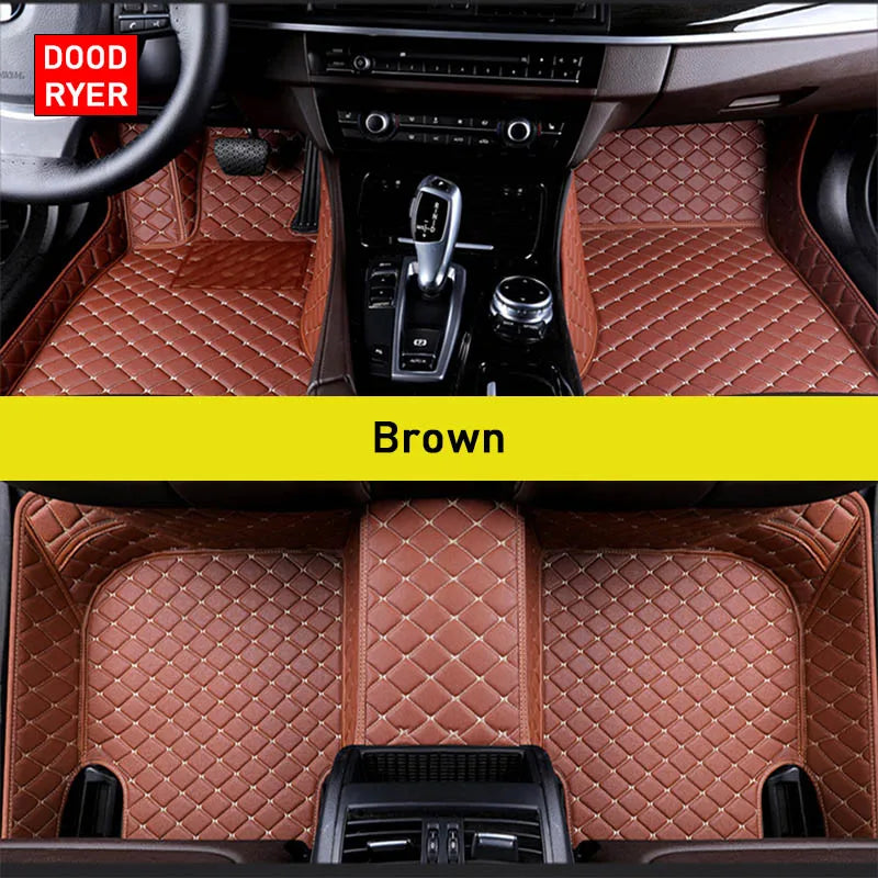 DOODRYER Custom Car Floor Mats For Landrover Freelander LR2 LR1 Auto Carpets Foot Coche Accessorie