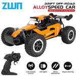 ZWN 1:16/1:20 2.4G Model RC Car With LED Light 2WD Off-road Remote Control Climbing Vehicle Outdoor
