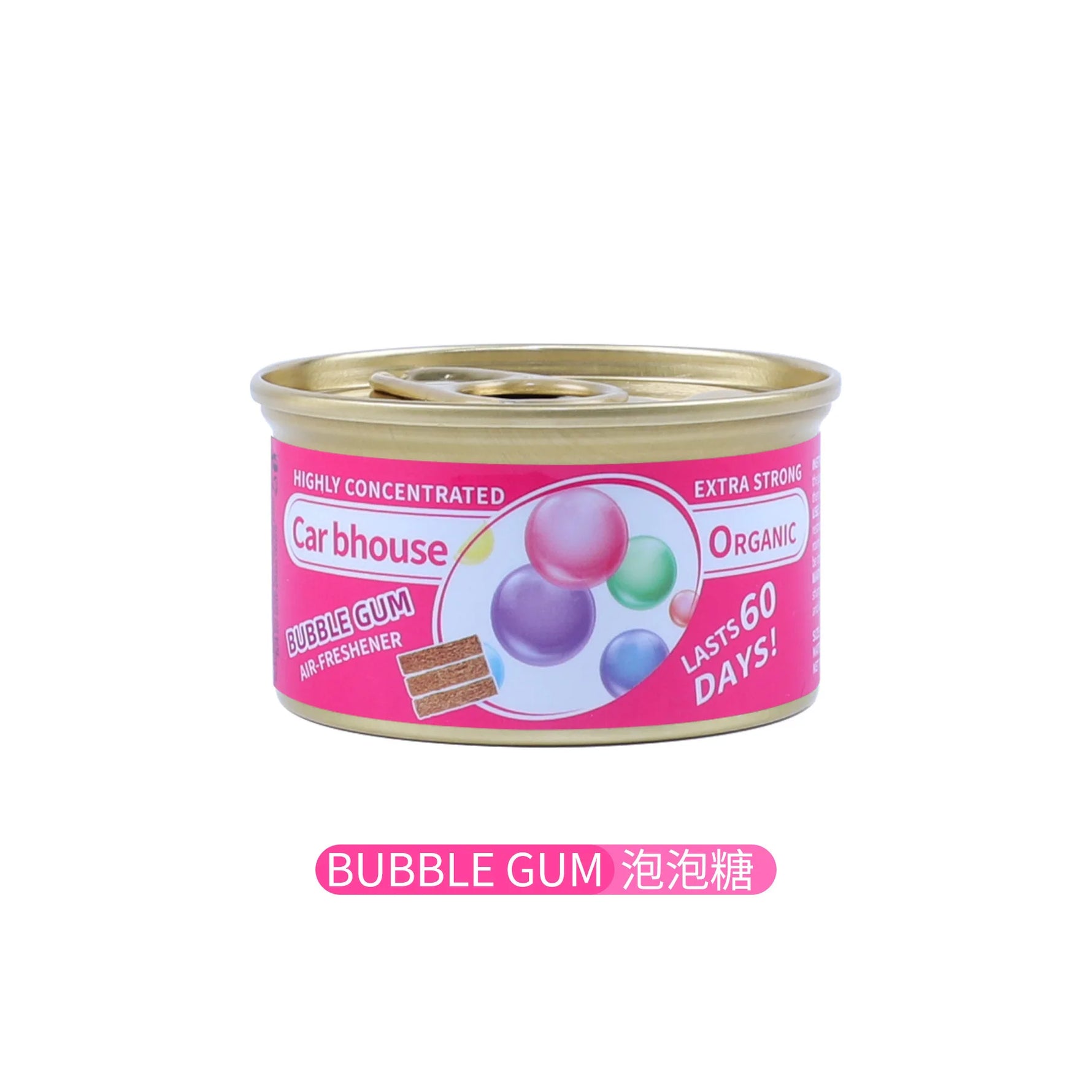 Car Flavoring Car Air Fresheners Perfume Canned Wood Blocks Coffee Flavor Long-Lasting Auto Aromatherapy Car Deodorant Supplies