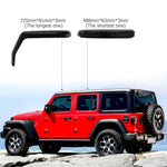 Side Window Deflectors for Jeep Wrangler JK 2007-2018 2/4-Door | Rain Shield & Weathe alternate view