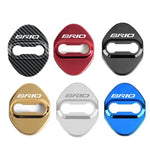 4PCS Stainless Steel Car Door Lock Cover Anti Rust Protective Buckle Sticker Decals F alternate view