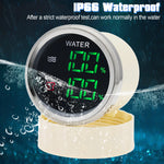 Digital Dual Gauge with Alarm 0-190ohm 52mm | Water Level and Sewage Level Meter fo additional angle