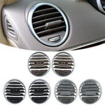 Car Central Dashboard AC Vent Grille Panel Cover For Benz W164 ML350 GL350 For GLEGLS Air Conditioning Outlet Grille Accessories